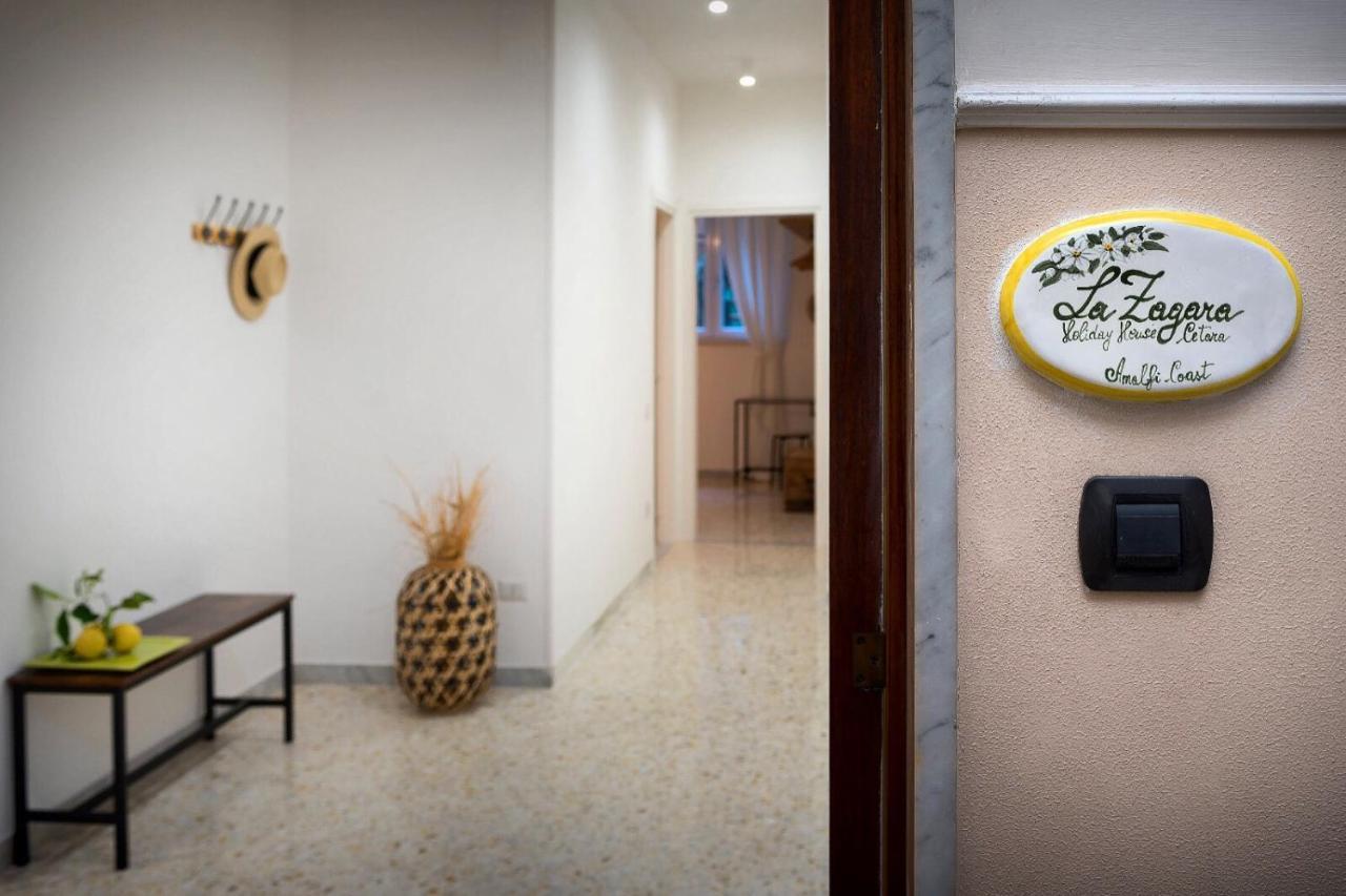 La Zagara Holiday House - Cetara - Amalfi Coast Villa Bagian luar foto